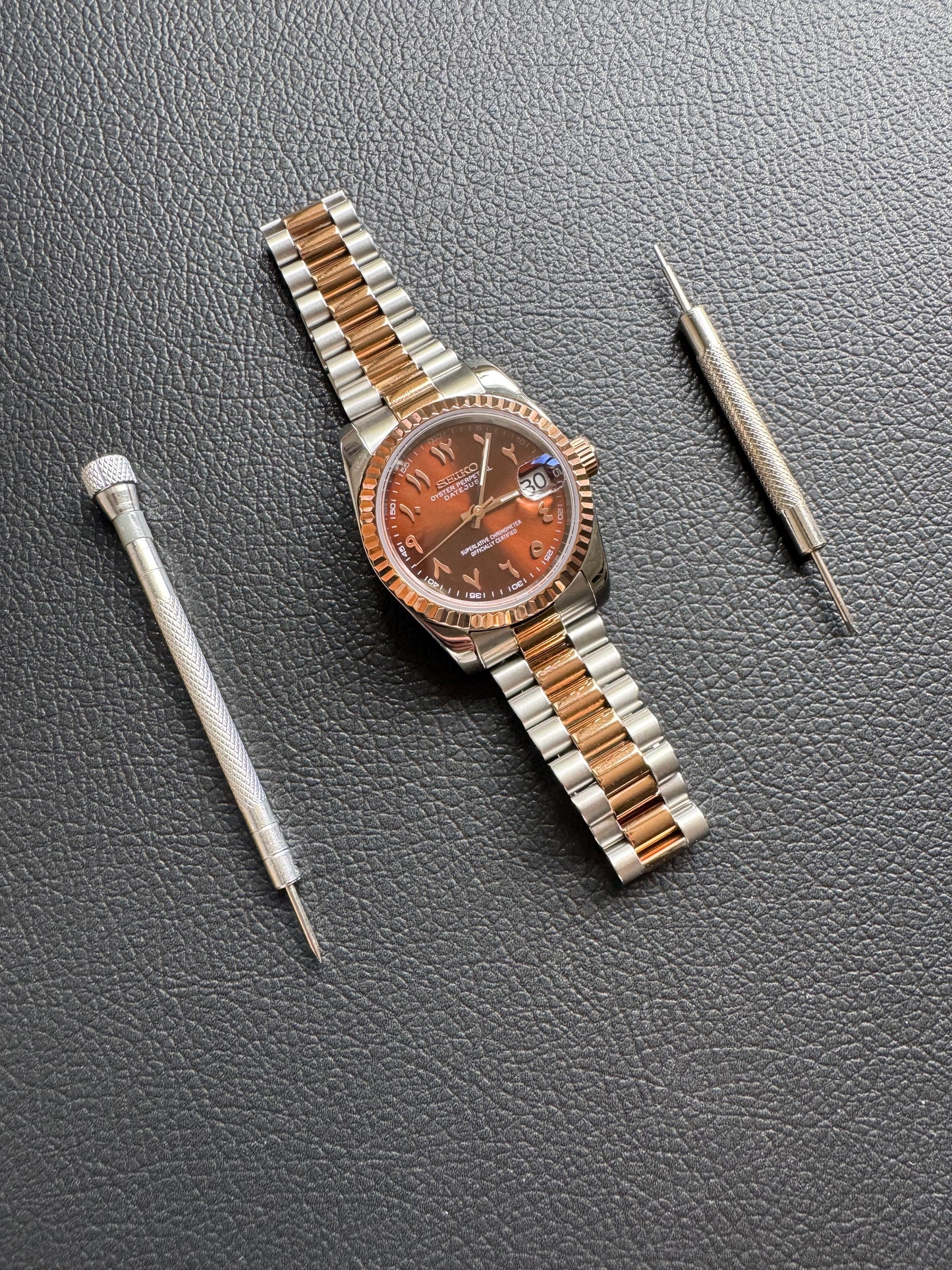 DATEJUST MOD (two tone arabic)