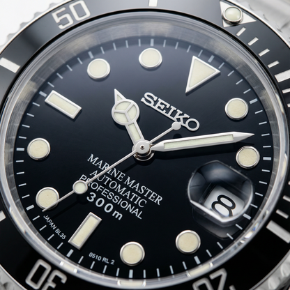 SEIKOMARINER MOD - BLACK