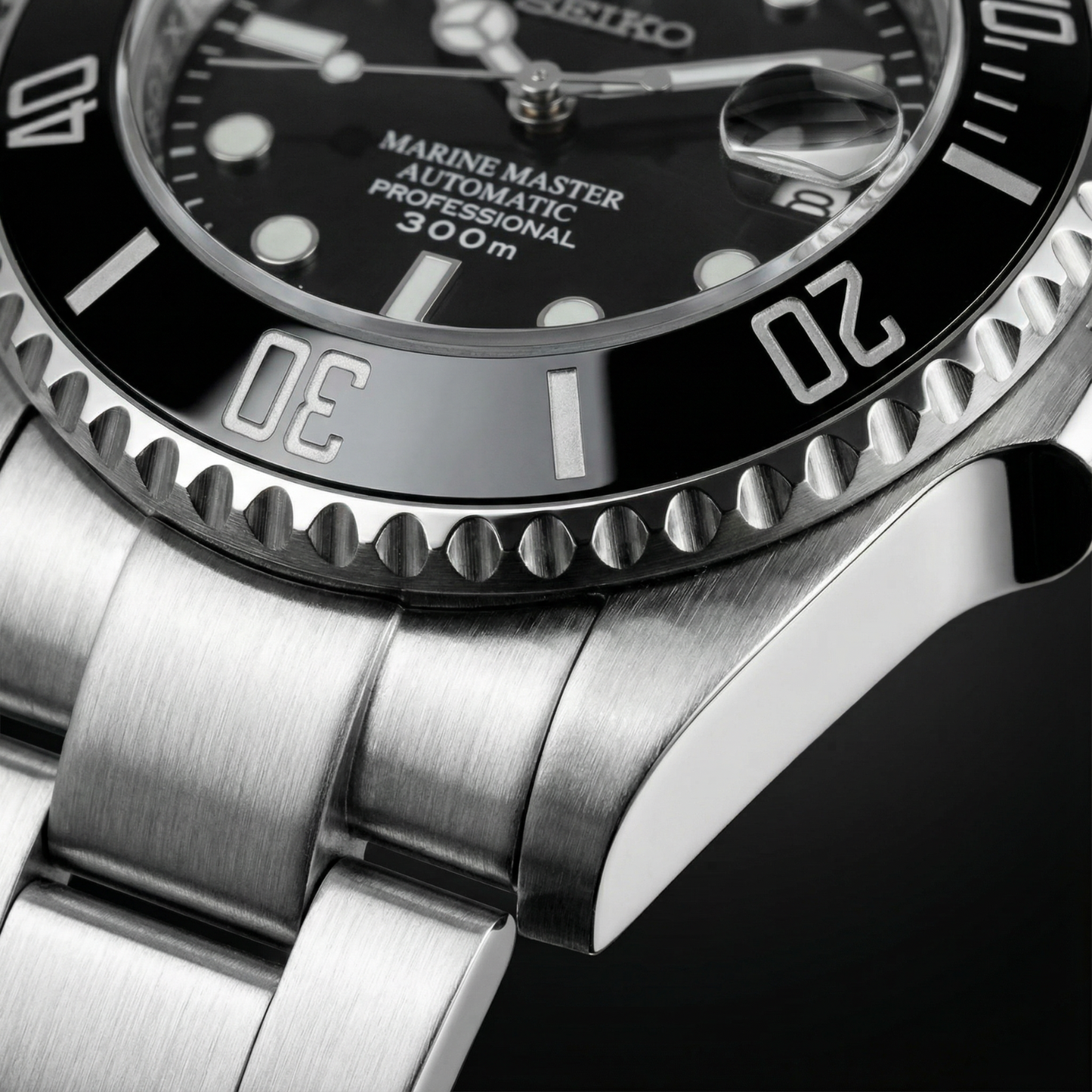 SEIKOMARINER MOD - BLACK