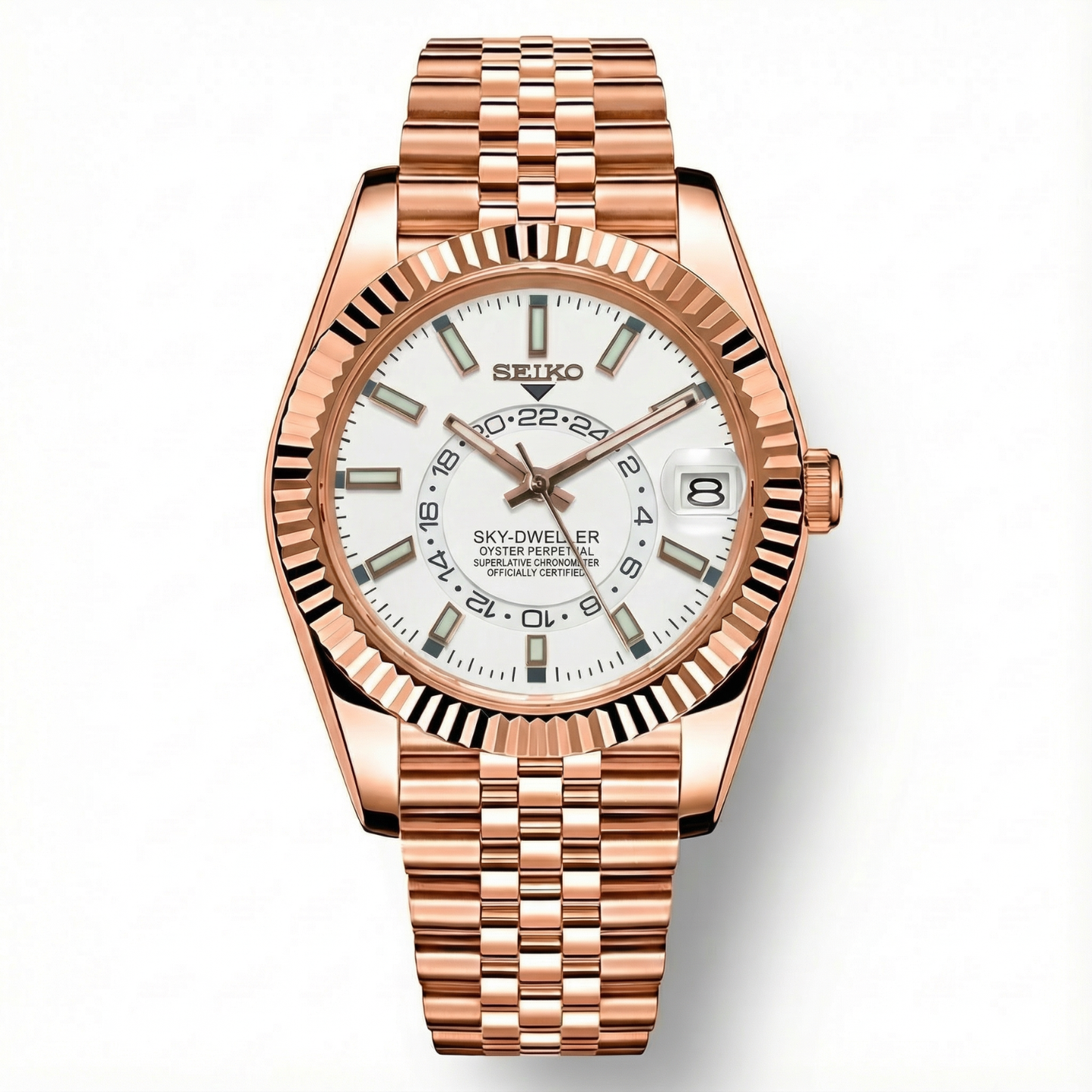 SEIKDWELLER MOD - Rose Gold