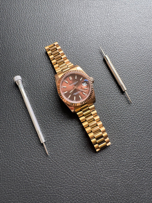 DATEJUST MOD (rosegold chocolate)