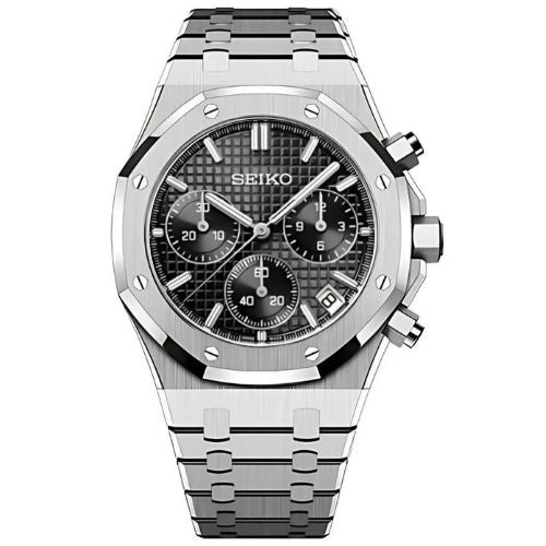 SEIKOAK MOD CHRONOGRAPH - BLACK