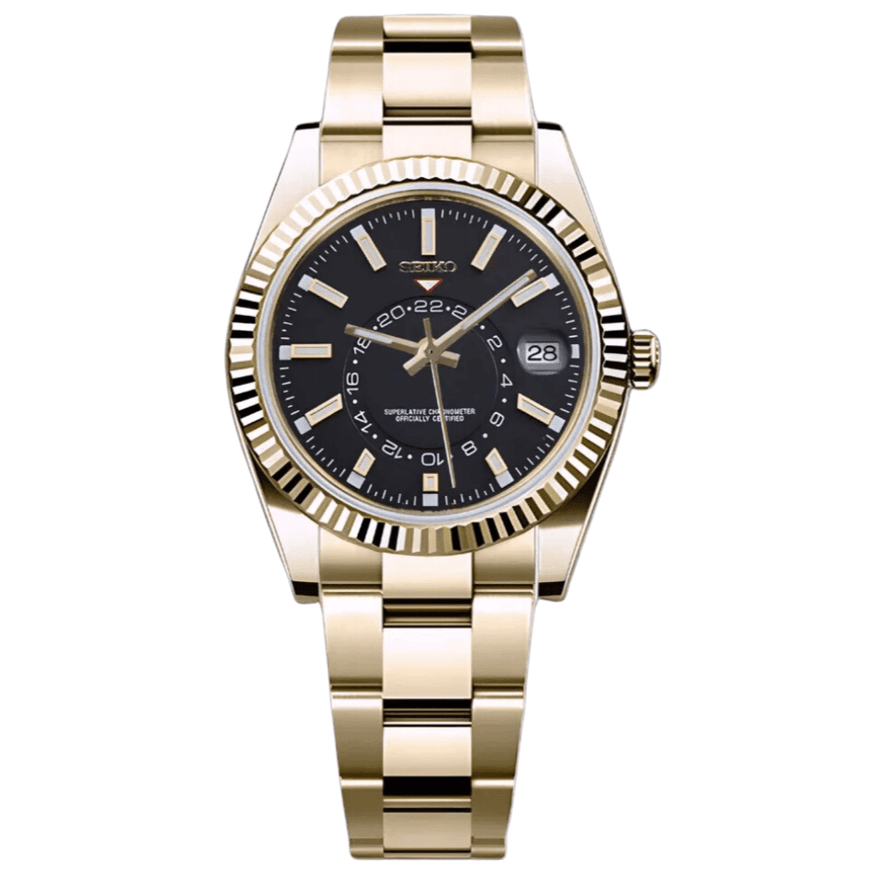 SEIKDWELLER MOD - Imperial Gold / Black