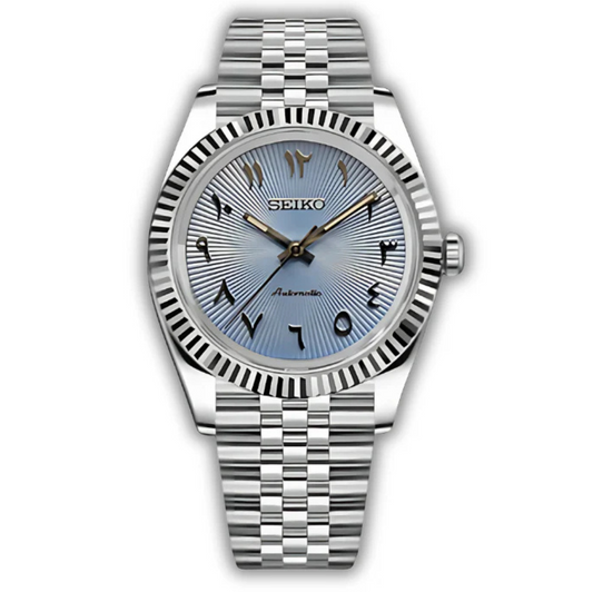 SEIKOJUST MOD - LIGHT BLUE ARABIC